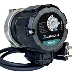 CIRCULA TORIO POMPA ELEKTRONICZNA CWU 15/12 Z WTYCZKĄ I PRZEWODEM
