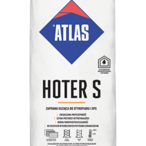 Atlas Hoter S - zaprawa klejąca do styropianu i XPS 25kg.