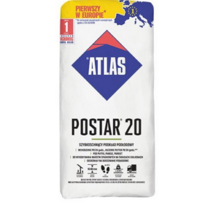 ATLAS POSTAR 20 szybkoschnący podkład cementowy (10-80 mm)