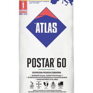 ATLAS POSTAR 60 ekspresowa posadzka cementowa (10-100 mm)