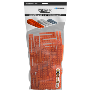 Klin poziomujący uniwersalny 25mm MEGA PAKA