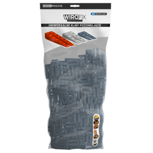 Klin poziomujący uniwersalny 10mm MEGA PAKA