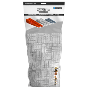 Klin poziomujący uniwersalny 15mm MEGA PAKA