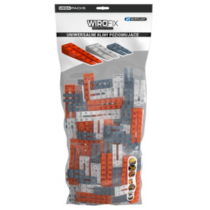 Kliny poziomujące uniwersalne MIX MEGA PAKA