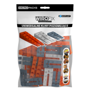 Kliny poziomujące uniwersalne MIX MINI PAKA
